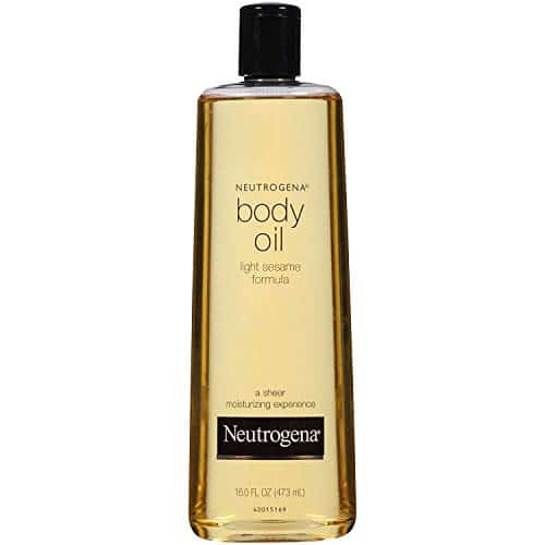 Neutrogena Body Oil, Light Sesame Formula, Ounce (Pack of )