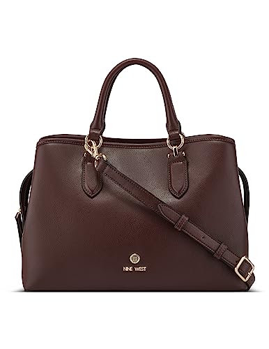 Nine West Saoirse Jet Set Satchel, Merlot