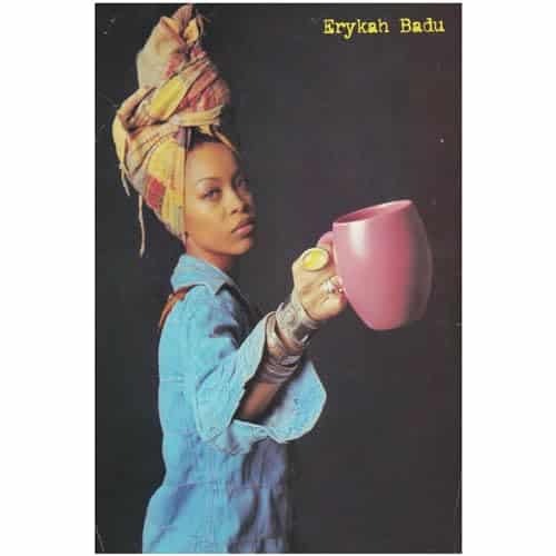 Poster Print for Room x , Erykah Wall Art Gift Badu Merch Aesthetic Canvas for Home Living Room Bedroom Office Bathroom
