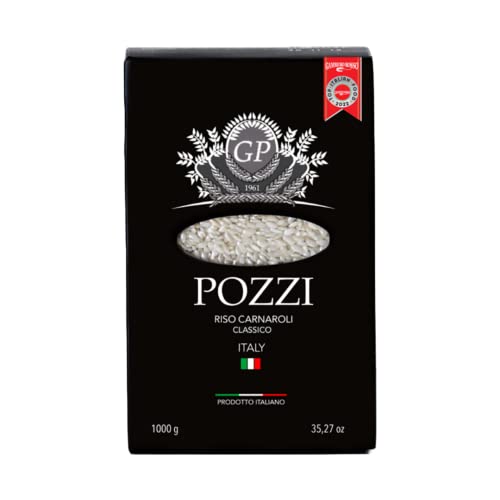 Pozzi Carnaroli Classico Risotto Rice  Italian Classic Carnaroli Rice for Risotto  Award Winning Rice Top Italian Food  lb (kg)