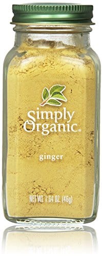Simply Organic Ground Ginger Root, Ounce, Non ETO, Non Irradiated, Non GMO, Complements Both Sweet & Savory Dishes