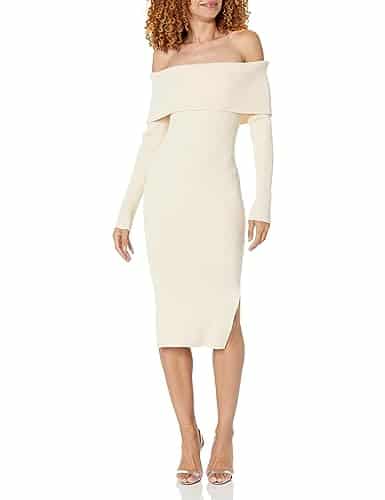 Steve Madden Apparel Women's Francesca Dress, Whitecap