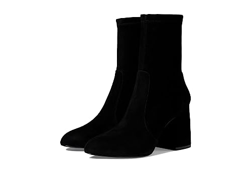 Stuart Weitzman Flareblock Stretch Bootie Black B