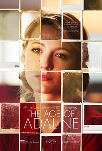 THE AGE OF ADALINE Original Movie Poster x DS ADVANCE HARRISON FORD BLAKE LIVELY