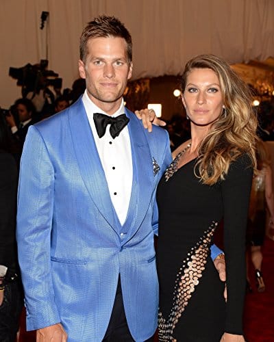 Tom Brady & Gisele Bundchen x  xGlossy Photo Picture Image