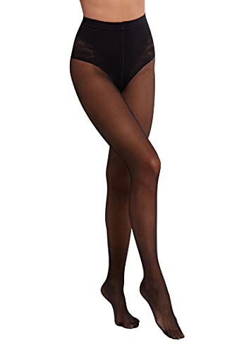 Wolford Tummy Denier Control Flat Tummy Sheer Pantyhose Tights Seamless Shaping Comfort For Women