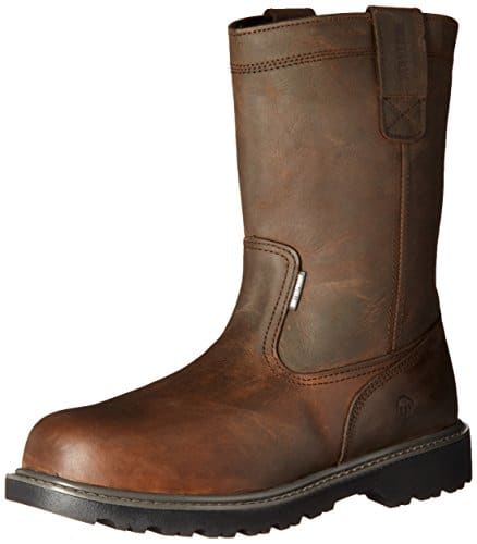 Wolverine Men's Floorhand aterproof Boot Wellington, Dk Brown, X Wide