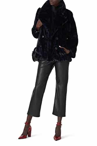 Zadig & Voltaire Rent the Runway Pre Loved Miller Faux Fur Jacket, Blue, Medium