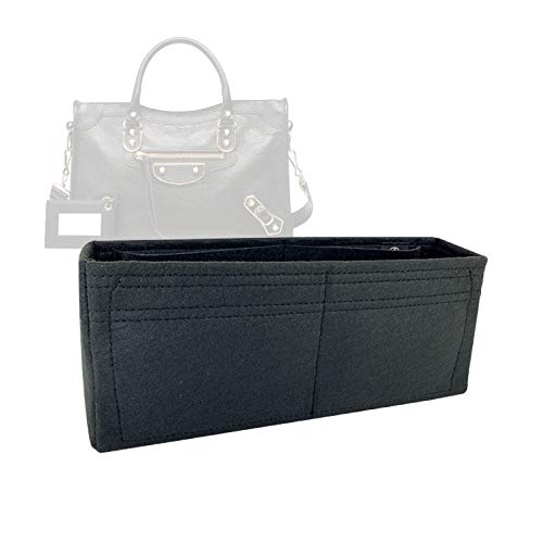 Zoomoni Premium Bag Organizer for Balenciaga Motorcycle Classic City (SmallBag Length cm) (HandmadeColor Options) [Purse Organiser, Liner, Insert, Shaper]