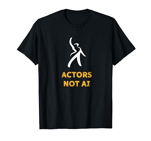 Actors Not AI SAG AFTRA Strike T Shirt