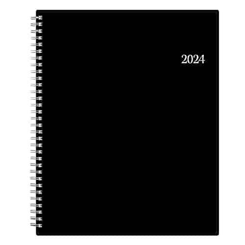 Blue Sky eekly and Monthly Planner, January   December, x , Flexible Cover, Wirebound, Enterprise ()