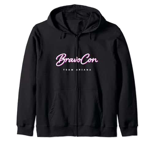 BravoCon Team Ariana   Fandom Pride Zip Hoodie