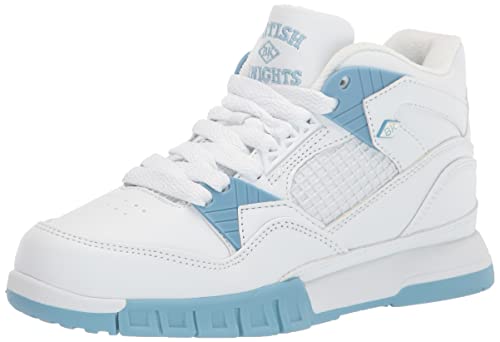 British Knights Women's Virga Fashion Sneaker, WhiteCarolina Blue,