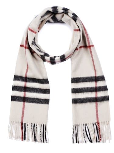 Burberry Scarf (U Sc )   One Size   cream