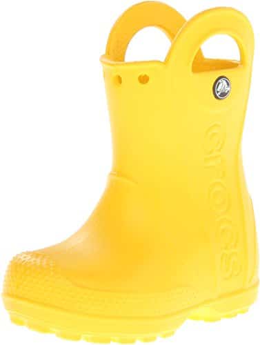 Crocs Kids' Handle It Rain Boots , Yellow, Toddler