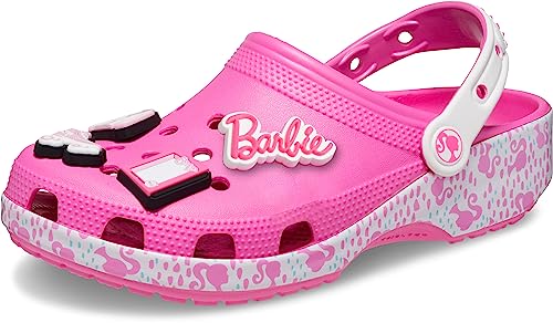 Crocs Unisex Barbie Classic Clogs, Electric Pink, Numeric_ Men