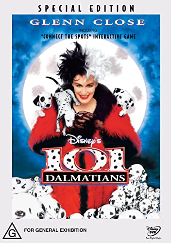 Dalmatians  Live Action Movie  Glenn Close  NON USA Format  PAL  Region Import   Australia