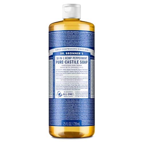 Dr. Bronner's Dr. Bronner Hemp Peppermint Pure Castile Oil Made with Organic Oils Certified   Oz, count