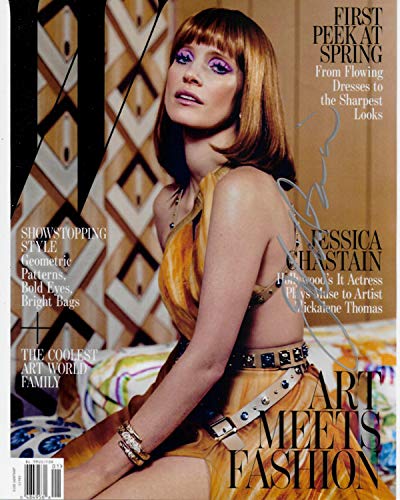 Jessica Chastain Original Autographed XLAST ONE