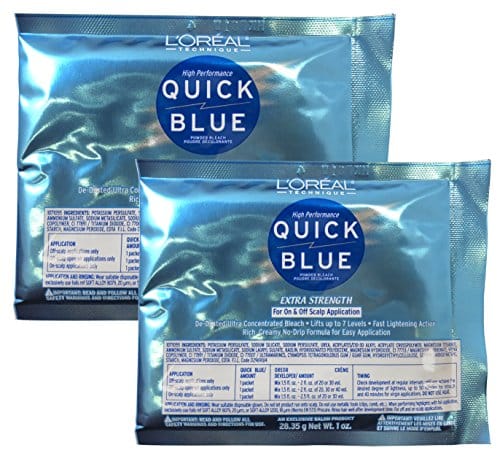L'Oreal Quick Blue Powder Bleach, oz (Pack of )