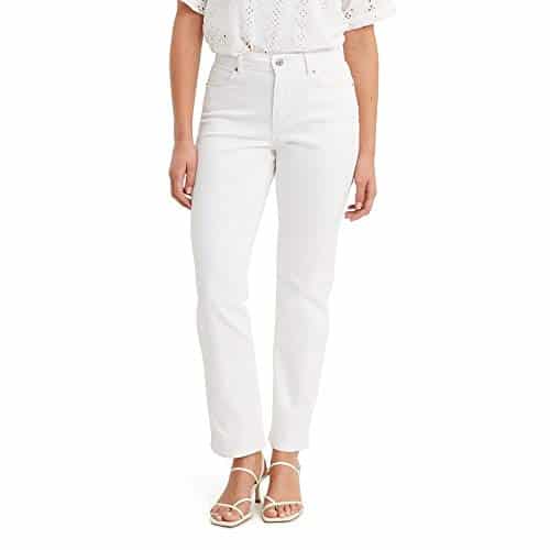 Levi's Women's Classic Straight Jeans Pants,  Simply White, () R