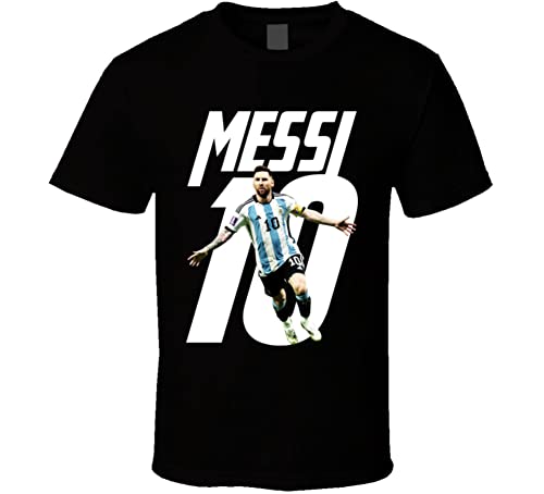 Lionel Messi Number T Shirt S Black