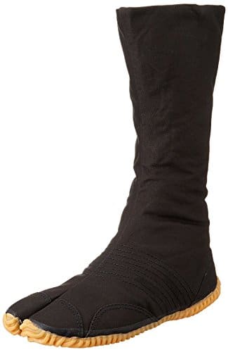 Marugo Tabi Boots Ninja Shoes Jikatabi (Outdoor tabi) MATSURI Jog cm (US ), Color Black