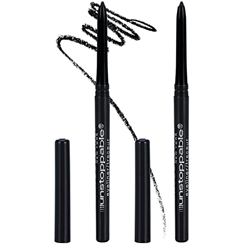 Maybelline Unstoppable Waterproof Mechanical Black Eyeliner, Onyx, Count