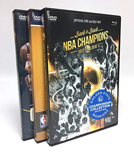 NBA Golden State Warriors Triple Championship DVDBD Combo Pack