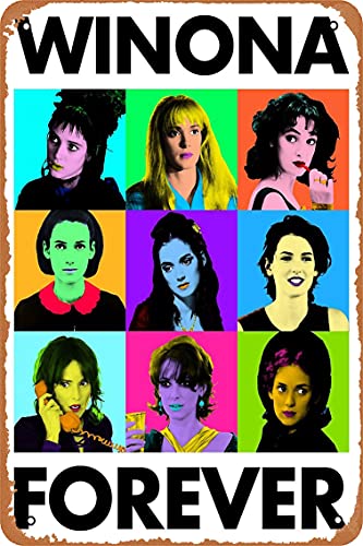 NIUMOWANG Metal Sign   Winona Forever   Everyone inona Ryder Tin Poster X Inches