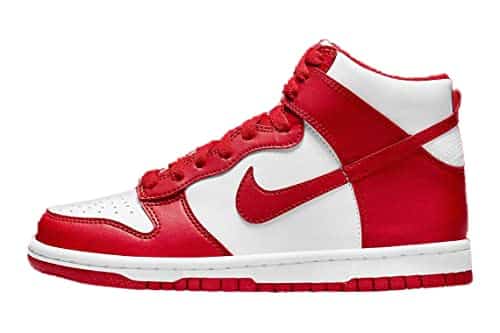 Nike Mens Dunk High DDhiteUniversity Red