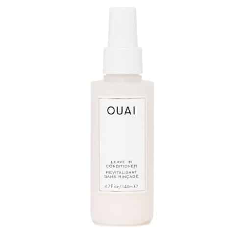 OUAI Leave In Conditioner   Multitasking Mist that Protects Against Heat, Primes Hair for Style, Smooths Flyaways, Adds Shine & Detangles   Free of Parabens, Sulfates & Phthalates   fl oz