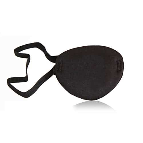 Oarkive Eye Patches Pirate Mask Eyepatch for Lazy Eye Black Eye Patch for Glasses Medical Eye Patches for Adults Kids Children for Halloween Christmas Cosplay Pirate Theme Costume