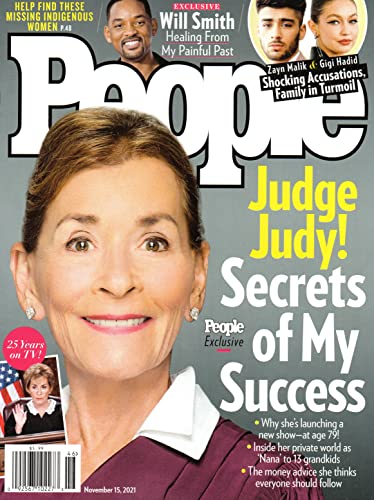 PEOPLE Magazine November Judge Judy Will Smith Zayn Malik Gigi Hadid