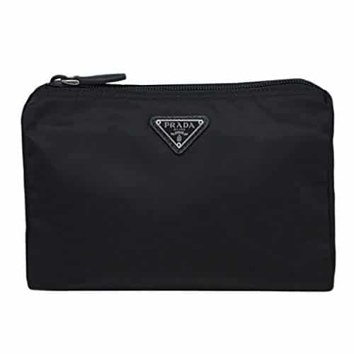 Prada NACosmetic Pouch, Nylon, Outlet, Black