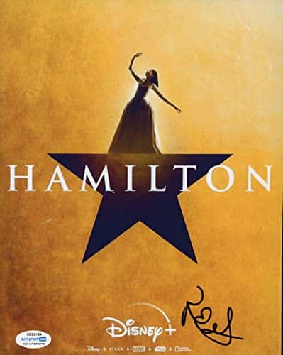 Renee Elise GoldsberryHamilton AUTOGRAPH Signed 'Angelica' xPhoto B ACOA