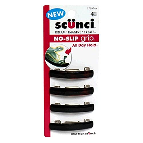 Scunci No Slip No Damage Barrette, unisex, ct