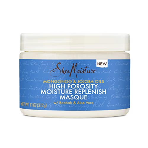 SheaMoisture Deep Conditioning Hair Masque for Curly, Coily Hair High Porosity Deep Conditioner to Fortify Hair oz