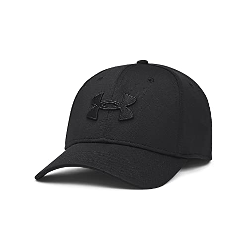 Under Armour mens Blitzing Cap Stretch Fit Hat, () Black Black, Large X Large US