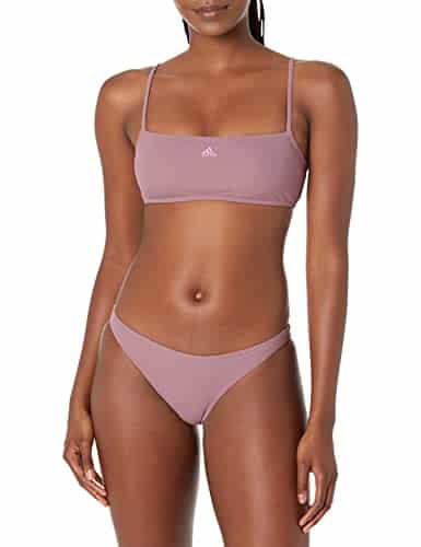 adidas Women's Standard ICONISEA Bikini Set, Wonder Oxide, Medium