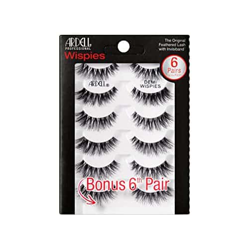 Ardell False Eyelashes Demi Wispies Black, pack (pairs per pack)