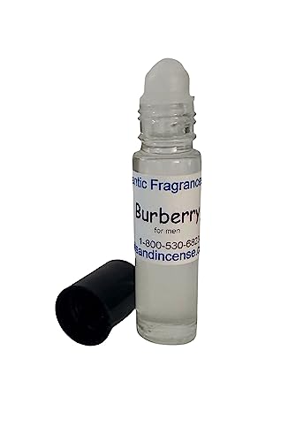Atlantic Fragrances BURBERRY (For Men) Premium Quality Cologne Oil IMPRESSION L Roll on bottle