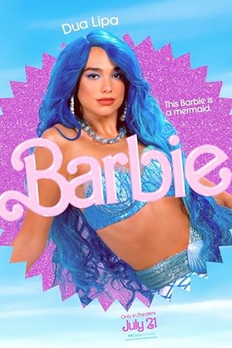 Barbie Margot Robbie, Ryan Gosling movie Character Photo Photograph Print (Dua Lipa (x inches))