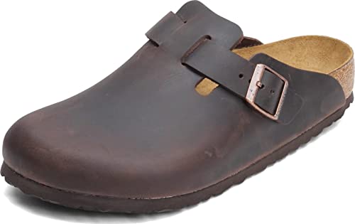 Birkenstock Boston Clogs,Habana Oiled Leather, EU