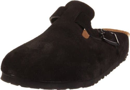 Birkenstock Women's Boston Soft Footbed Clogs, Black, Narrow