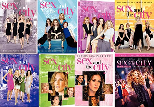 Carrie Bradshaw and The Complete Sex and the City Season with bonus Sex and the City The Movie Extended Cut (Two Disc Special Edition) Bundle