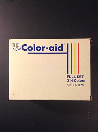Coloraid Full Set of Color Swatches   x Inches