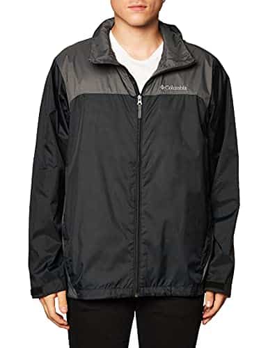 Columbia Men's Glennaker Lake Rain Jacket, BlackGrill, X