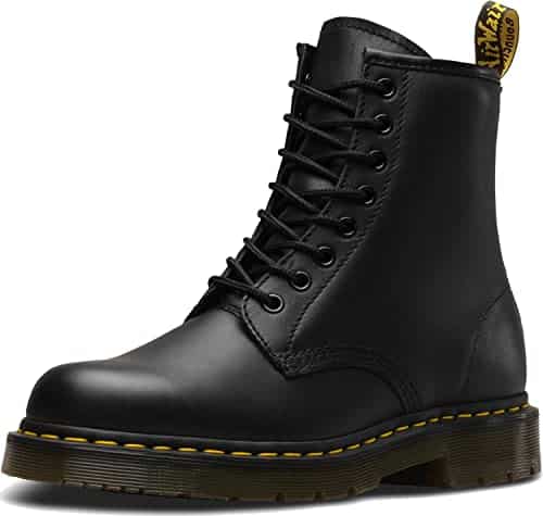 Dr. Martens Originals Eye, Unisex, Black, Soft Toe, Slip Resistant, Inch Boot (W)