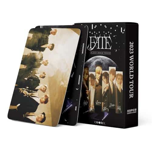 ENHYPEN Photocards New Album Lomo Cards,ENHYPEN Cards for Gift and Fans Collection (Black PCS)